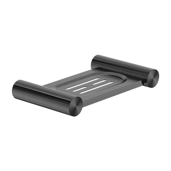 NEW MECCA SOAP DISH HOLDER GUN METAL  (NR2381GM)