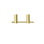 NEW MECCA TOILET ROLL HOLDER BRUSHED GOLD (NR2386BG)