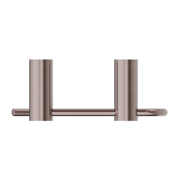 NEW MECCA TOILET ROLL HOLDER BRUSHED BRONZE (NR2386BZ)