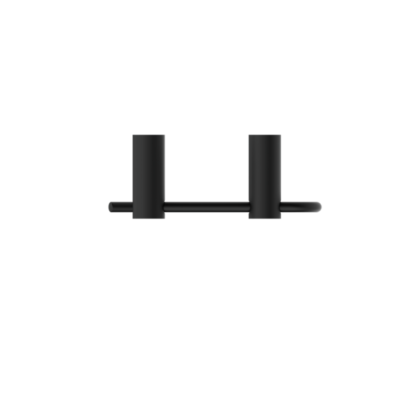 NEW MECCA TOILET ROLL HOLDER MATTE BLACK (NR2386MB)