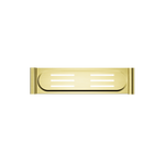NEW MECCA METAL SHOWER SHELF BRUSHED GOLD (NR2387aBG)