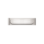 NEW MECCA METAL SHOWER SHELF BRUSHED NICKEL (NR2387aBN)
