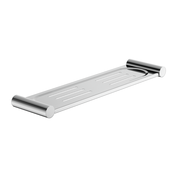 NEW MECCA METAL SHOWER SHELF CHROME (NR2387aCH)