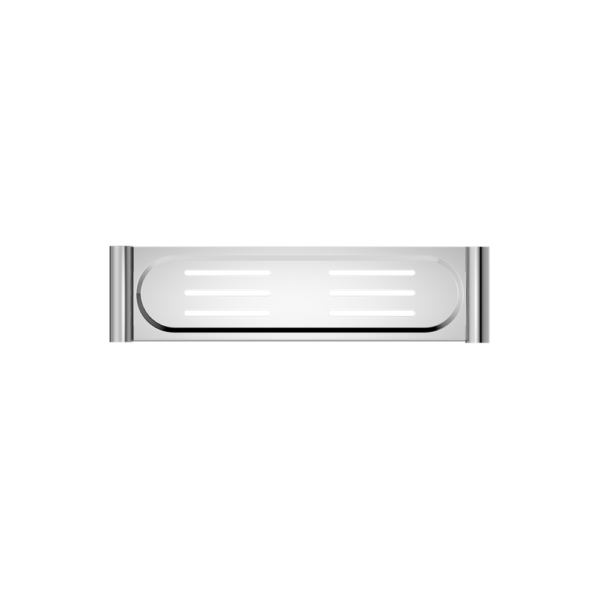 NEW MECCA METAL SHOWER SHELF CHROME (NR2387aCH)