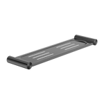 NEW MECCA METAL SHOWER SHELF GUN METAL  (NR2387aGM)