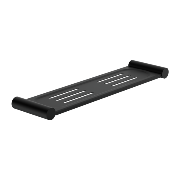 NEW MECCA METAL SHOWER SHELF MATTE BLACK (NR2387aMB)