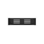 NEW MECCA METAL SHOWER SHELF MATTE BLACK (NR2387aMB)