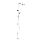 Round Twin Shower With Air Shower I Brushed Nickel (NR250805d01BN)