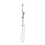 Round Twin Shower With Air Shower I Brushed Nickel (NR250805d01BN)