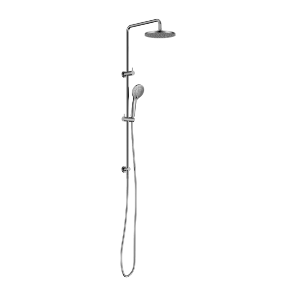 Round Twin Shower With Air Shower I Chrome (NR250805d01CH)