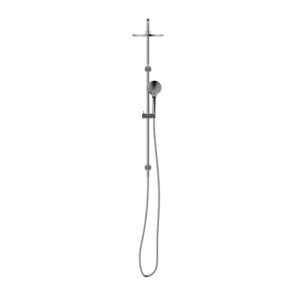 Round Twin Shower With Air Shower I Chrome (NR250805d01CH)
