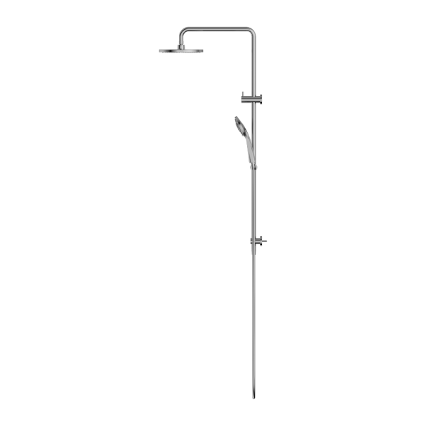 Round Twin Shower With Air Shower I Chrome (NR250805d01CH)