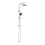 Round Twin Shower With Air Shower II Chrome (NR250805d02CH)