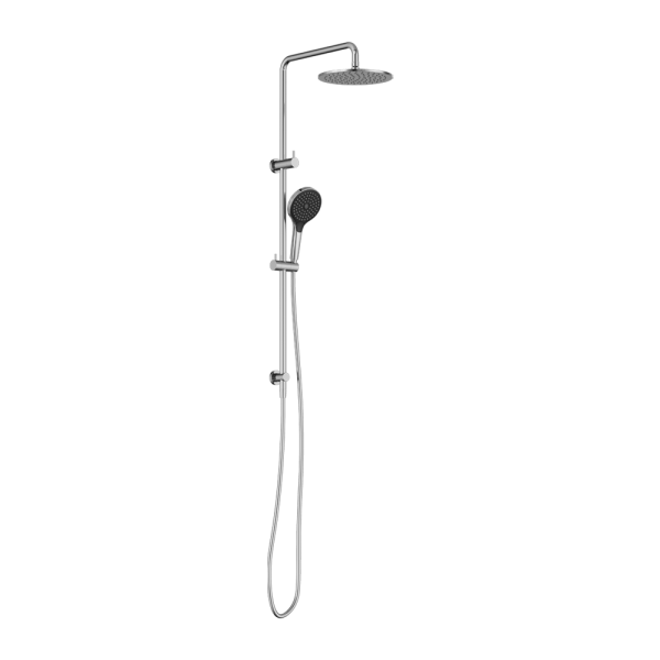 Round Twin Shower With Air Shower II Chrome (NR250805d02CH)