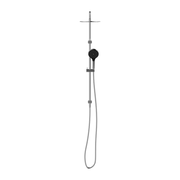 Round Twin Shower With Air Shower II Chrome (NR250805d02CH)