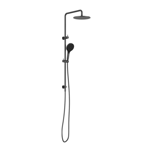 Round Twin Shower With Air Shower II Gun Metal (NR250805d02GM)