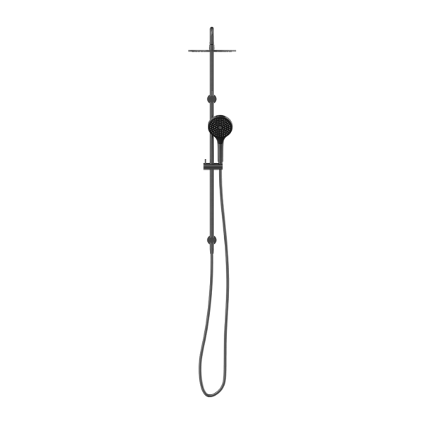 Round Twin Shower With Air Shower II Gun Metal (NR250805d02GM)