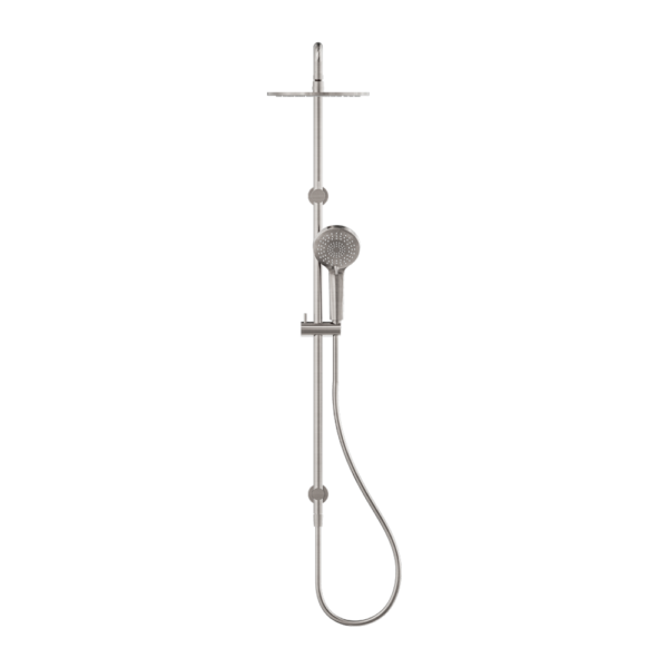 Round Twin Shower Brushed Nickel (NR250805dBN)