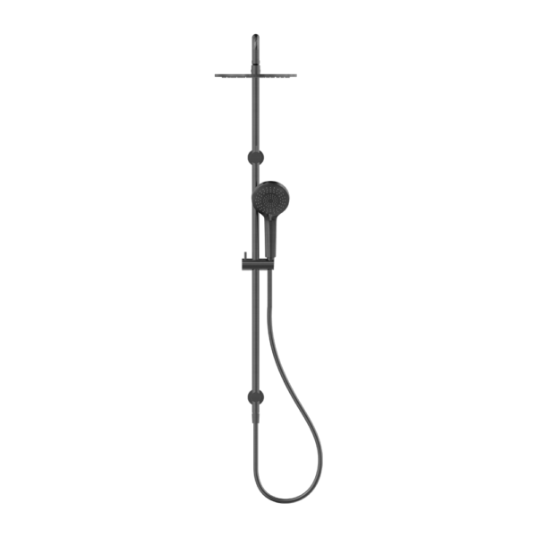 Round Twin Shower Gun Metal (NR250805dGM)