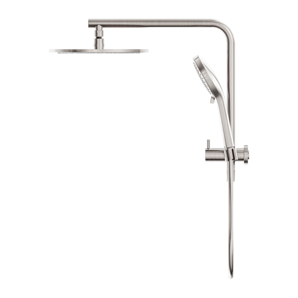 Mecca 2 In 1 Twin Shower Brushed Nickel (NR250805eBN)