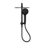 Mecca 2 In 1 Twin Shower Matte Black (NR250805eMB)