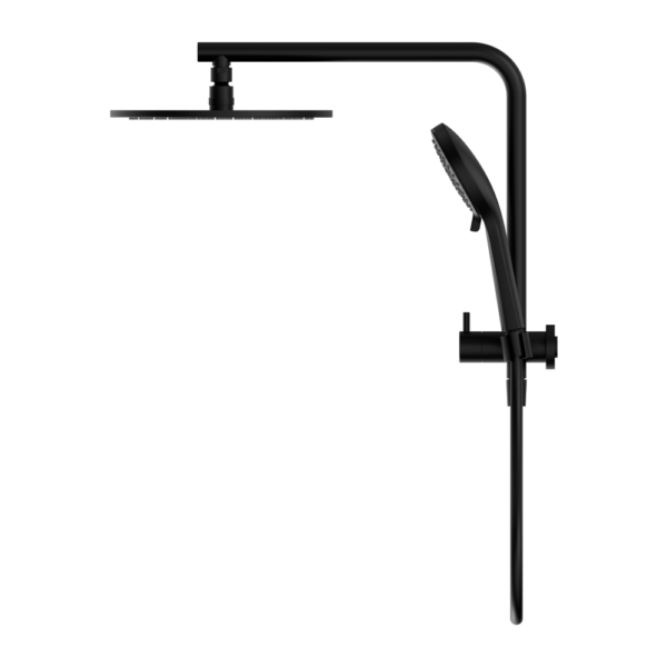 Mecca 2 In 1 Twin Shower Matte Black (NR250805eMB)