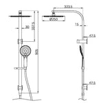Bianca Shower Set Mb Nr250805Cmb