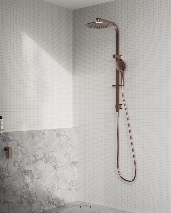 Bianca Twin Shower Brushed Bronze (NR250805fBZ)