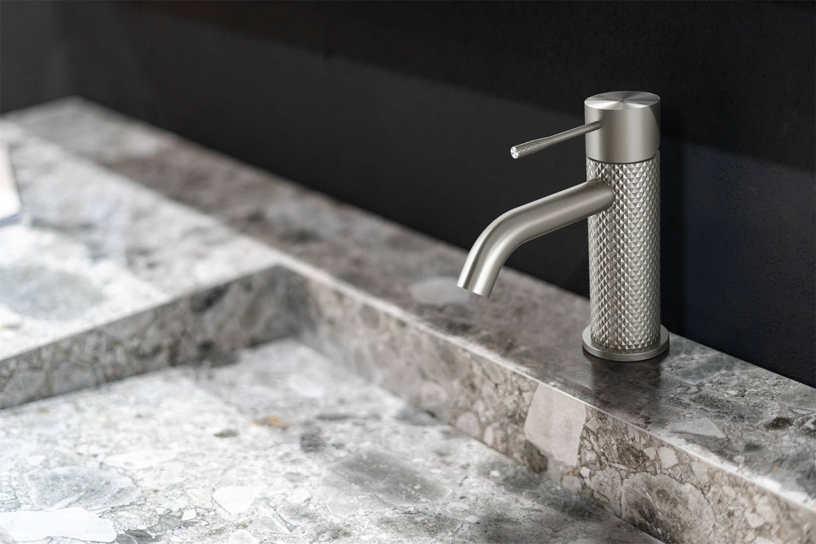 Basin Mixers Brushed Nickel Opal Range - Royal Bath & Kitchen - Image 4