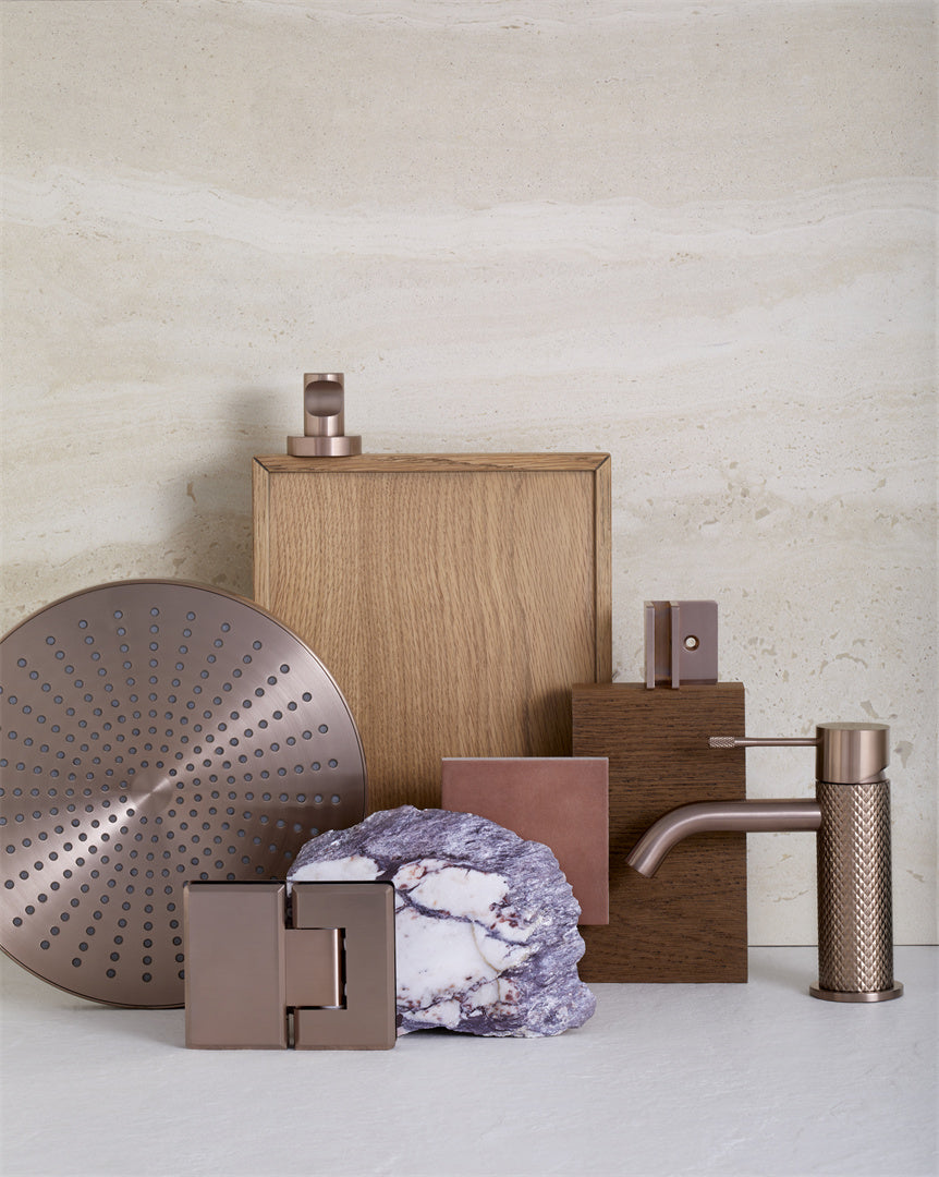Basin Mixers Brushed Bronze Opal Range - Tapware Australia - Image 5