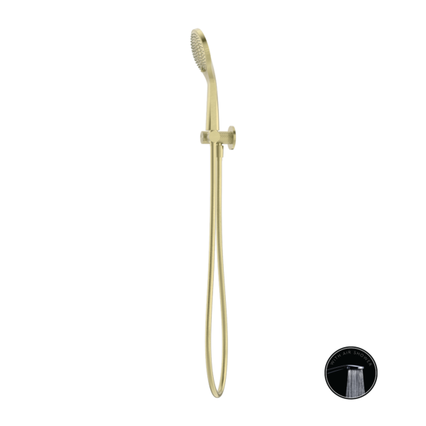 OPAL SHOWER ON BRACKET WITH AIR SHOWER BRUSHED GOLD (NR251905BG)