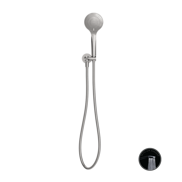 OPAL SHOWER ON BRACKET WITH AIR SHOWER BRUSHED NICKEL (NR251905BN)