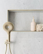 OPAL SHOWER ON BRACKET BRUSHED GOLD (NR251905cBG)