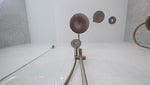 OPAL TWIN SHOWER BRUSHED BRONZE (NR251905eBZ)