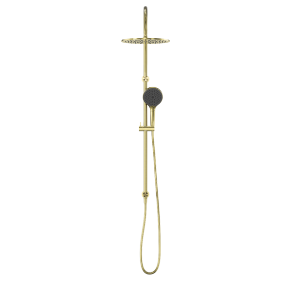 OPAL TWIN SHOWER WITH AIR SHOWER II BRUSHED GOLD (NR251905HBG)