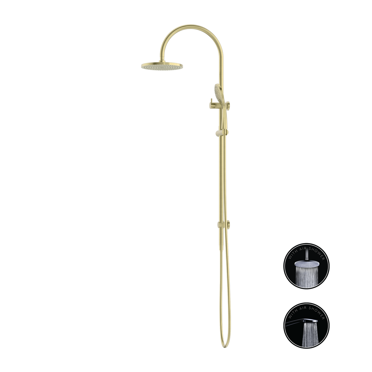 Opal Twin Shower Set With Air Shower Bg Nr251905Bbg