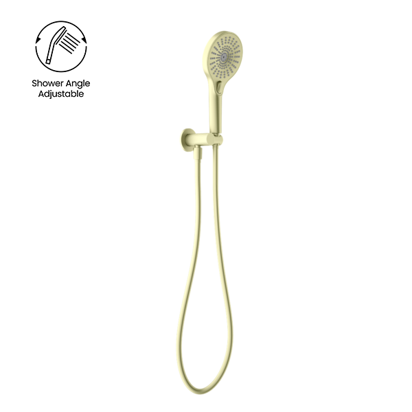 OPAL SHOWER ON BRACKET BRUSHED GOLD (NR251905cBG)