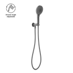 OPAL SHOWER ON BRACKET GRAPHITE (NR251905cGR)