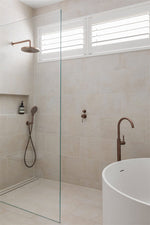 OPAL SHOWER ON BRACKET BRUSHED BRONZE (NR251905cBZ)