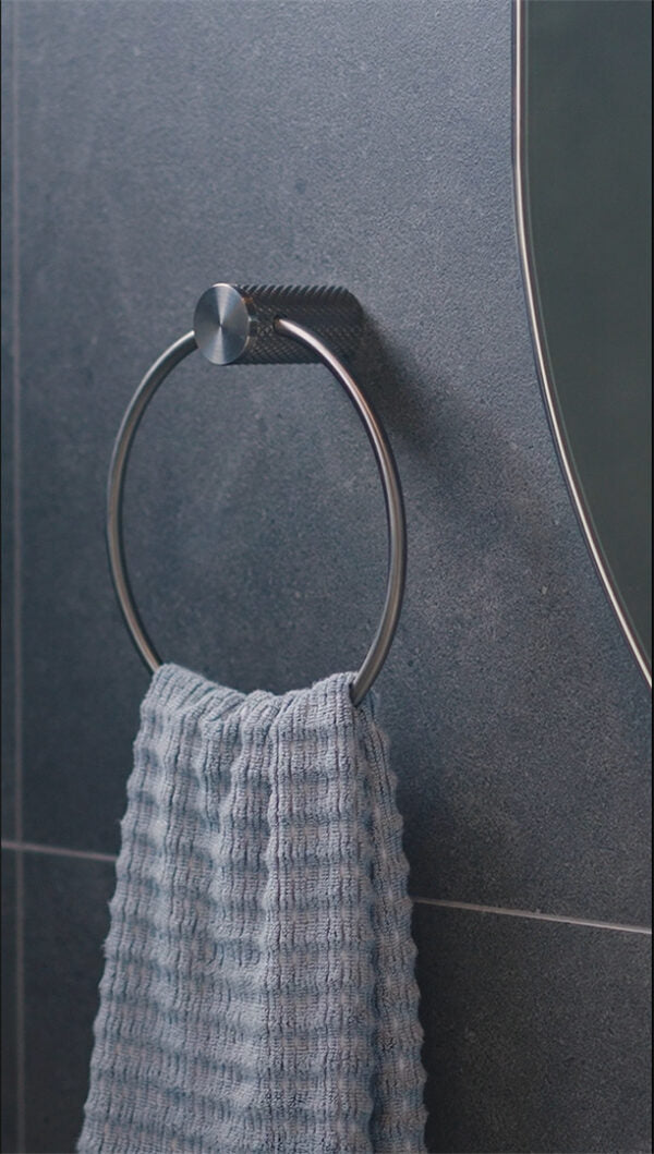 OPAL TOWEL RING GRAPHITE (NR2580aGR)
