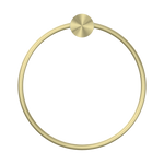 OPAL TOWEL RING BRUSHED GOLD (NR2580aBG)