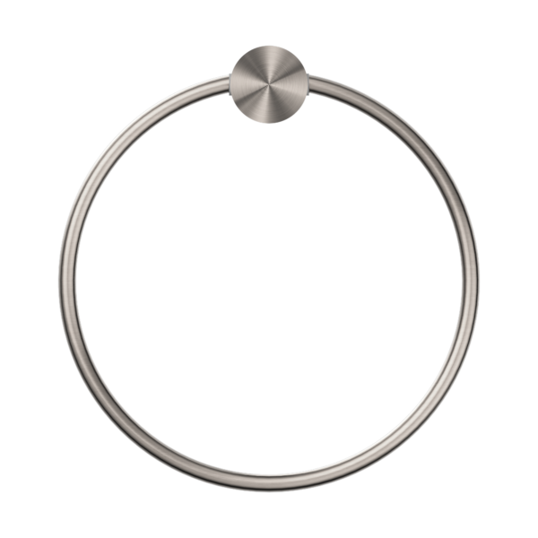 OPAL TOWEL RING BRUSHED NICKEL (NR2580aBN)