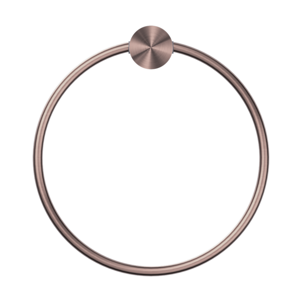 OPAL TOWEL RING BRUSHED BRONZE (NR2580aBZ)