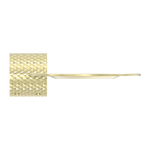 OPAL SOAP DISH HOLDER BRUSHED GOLD (NR2581BG)