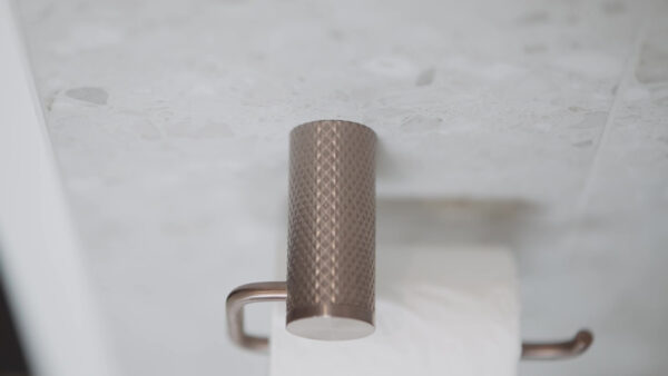 OPAL TOILET ROLL HOLDER BRUSHED BRONZE (NR2586BZ)