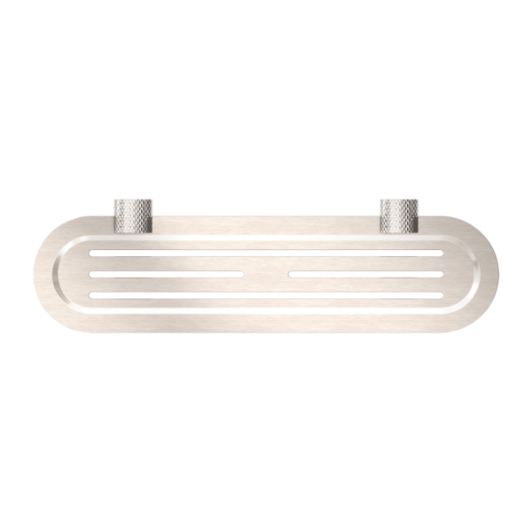 OPAL METAL SHOWER SHELF BRUSHED NICKEL (NR2587aBN)