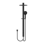 ASTRA RAIN ROUND TWIN SHOWERDOUBLE HOSE MATTE BLACK (NR281305bMB)