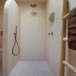 SLIM SHOWER ON BRACKET BRUSHED BRONZE (NR307BZ)