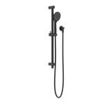 Round Metal Project Shower Rail 4 Star Rating Matte Black (NR319MB)