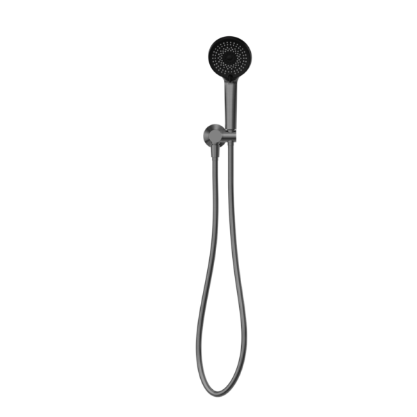 Project Round Shower On Bracket 4 Star Rating Gun Metal (NR320GM)